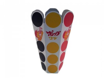 ポップコーン六角カップ